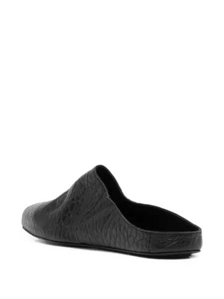 Papuci tip mules Uma Wang negru