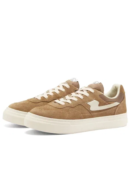 Stepney Workers Club sneakersy zamszowe PEARL S-STRIKE GEO-MERGED brązowy