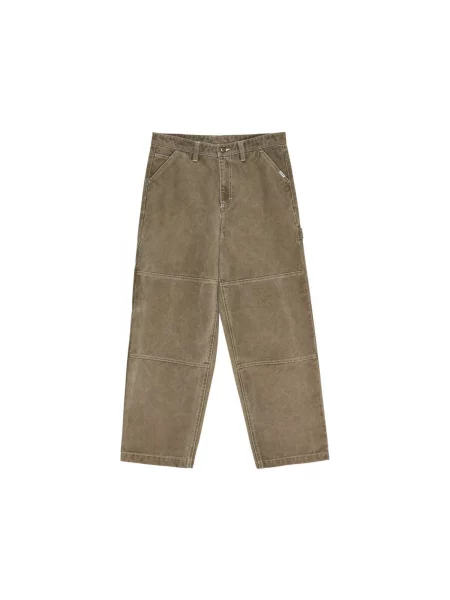 Plátěné kalhoty Element hnědé