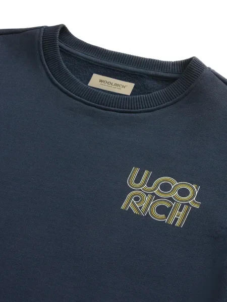 Bluza dziecięca Woolrich niebieska