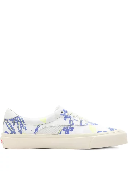 Sneakerși Vans plasă alb