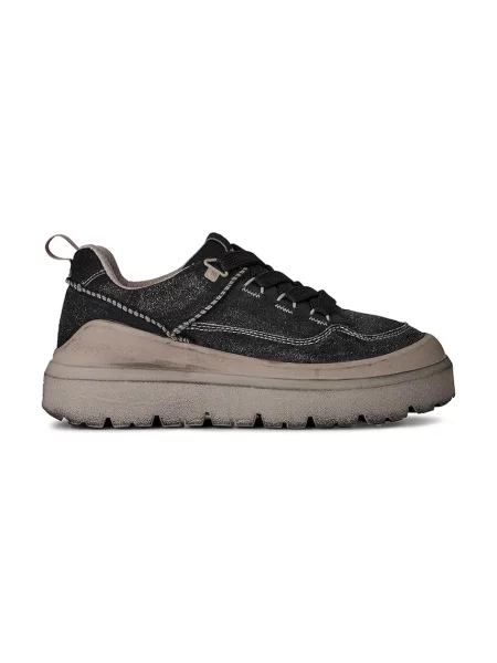 Superge iz semiša UGG M Heritage Utility Sneaker Knoll črna