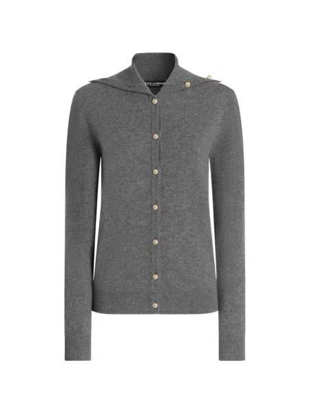 Cardigan Dolce & Gabbana din cașmir gri