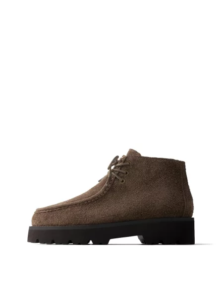 HANDMADE SHOES Cizme glezne FROSTY MORNING WALK' maro