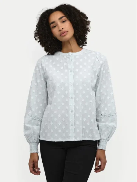 Kaffe Cămașă Enya albastru