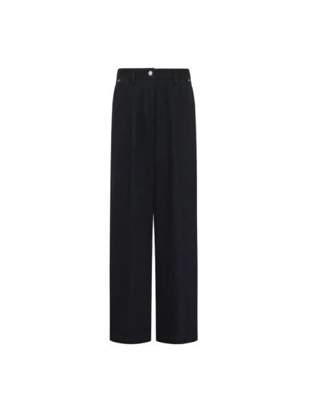 Szerokie spodnie Momoni czarne