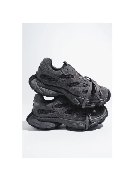 Sneakersy Estro skórzane szare