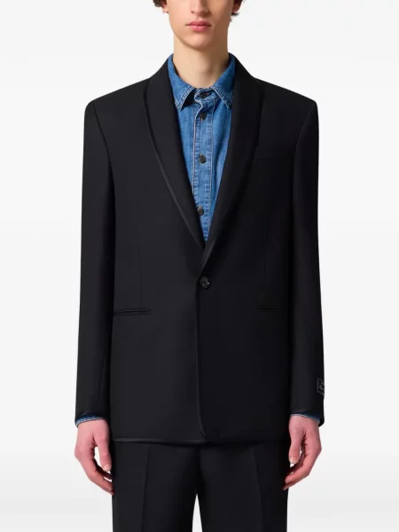 Sacou Msgm cu rever negru