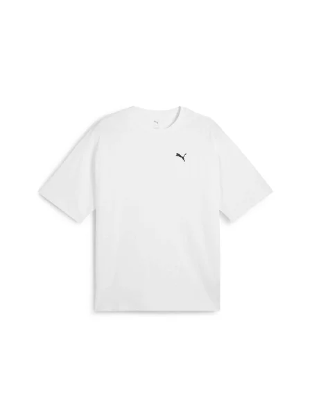 Футболка PUMA Wardrobe Ess Oversized Tee комбінований верх білий