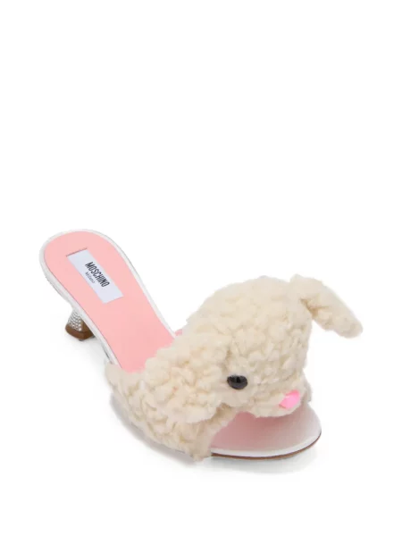 Ursuleț de pluș papuci tip mules Moschino