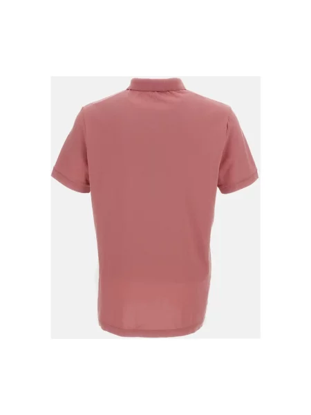 Koszulka polo Stone Island z kamieniami różowa
