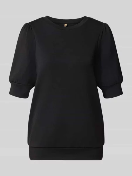 Bluza z rękawem o dł. model BANU' Soyaconcept czarna