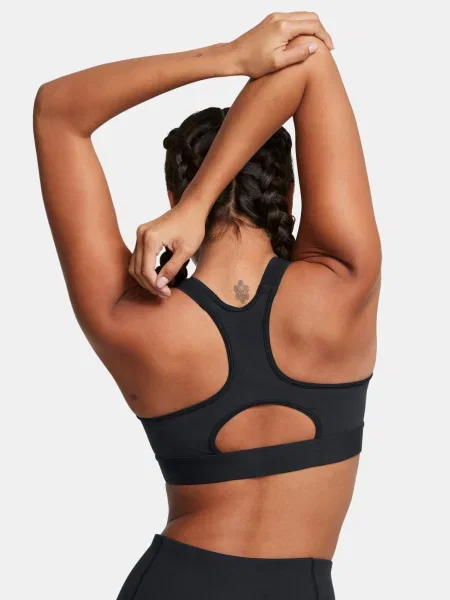 Tréningová podprsenka Under Armour HeatGear Armour High black/white čierna