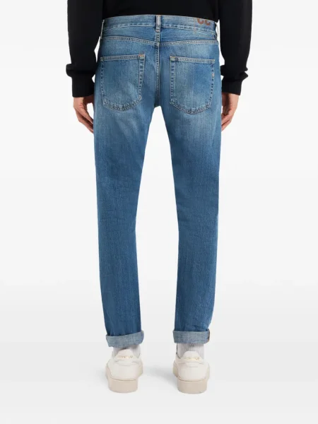 Blugi Dondup cu 5 buzunare albastru