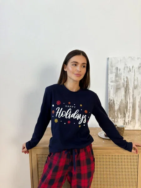 Пижама Cosy синяя