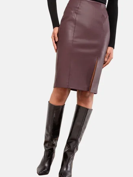 Lipsy Szoknyák burgundi vörös