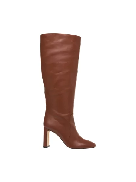 Botki Stuart Weitzman brązowe