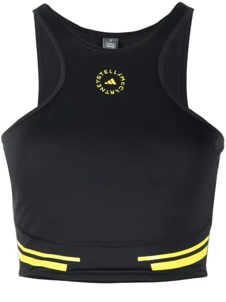 Top Adidas By Stella Mccartney alergare negru