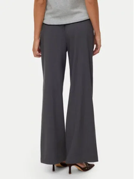 VERO MODA Hlače VMMILLY tamo siva