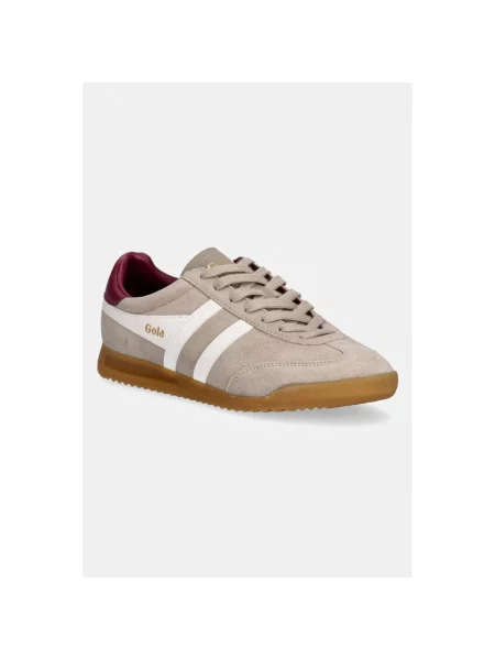 Sneakersy Gola skórzane szare