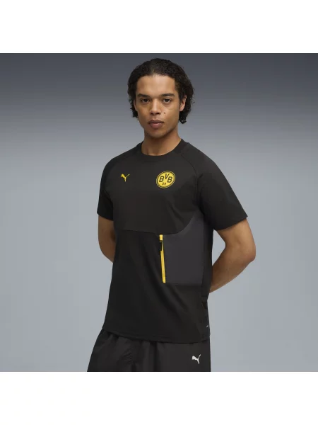 Koszulka Borussia Dortmund PUMATECH z kieszenią Akcesoria S czarny