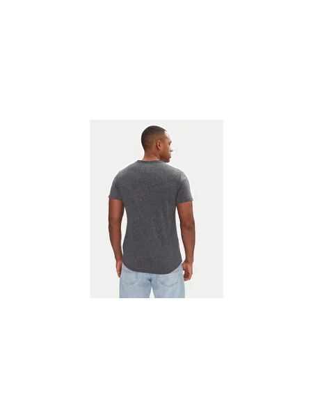Tommy Jeans Majica Jaspe Slim Fit siva