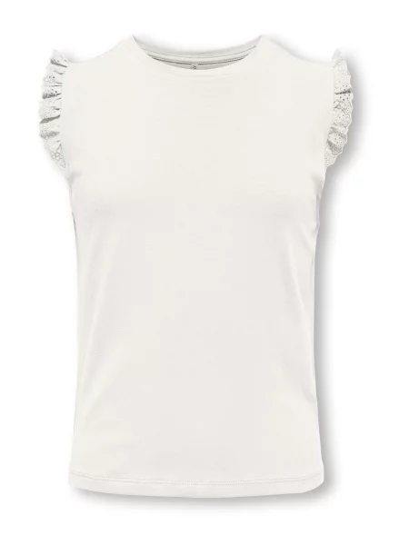 ONLY GIRLS Top AIAH' bijela