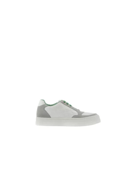 Sneakersy Emporio Armani skórzane białe