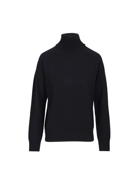 Sweter z golfem Emporio Armani niebieski