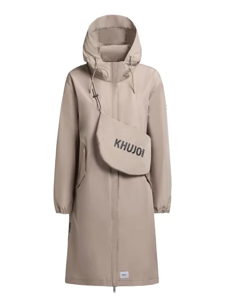 Khujo Přechodný kabát TIMEA béžová
