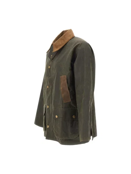 Woskowana kurtka Barbour zielona