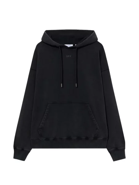 Hanorac cu glugă Off-white alb