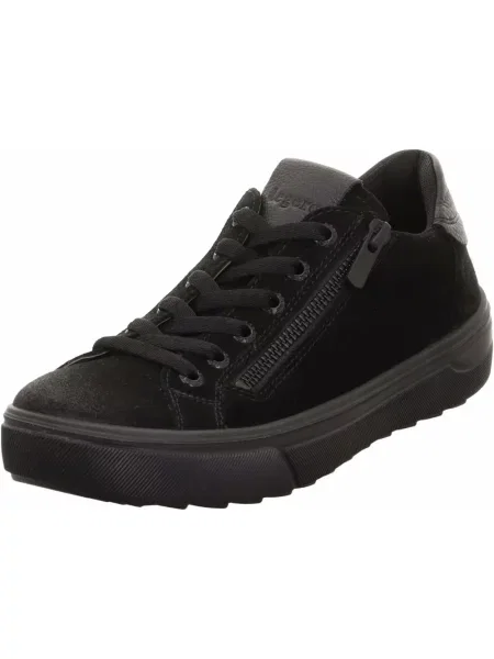 Lniane sneakersy Legero czarne