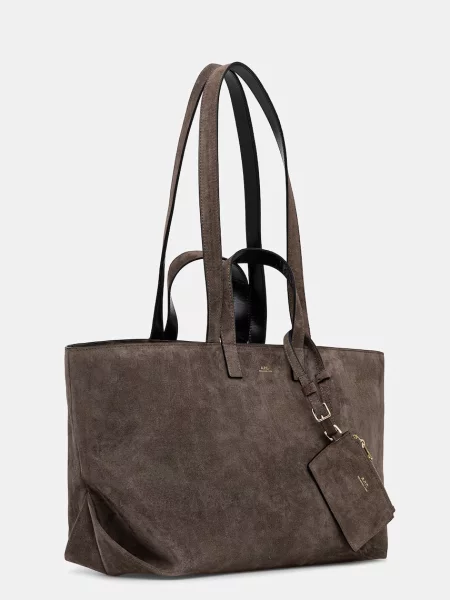 Замшевая сумка A.p.c.