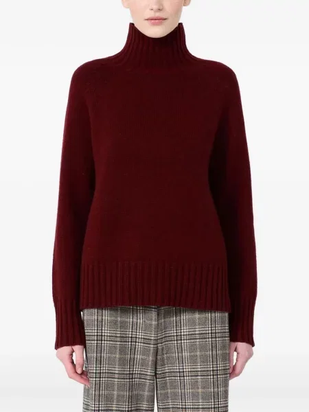 Lung pulover 's Max Mara roșu