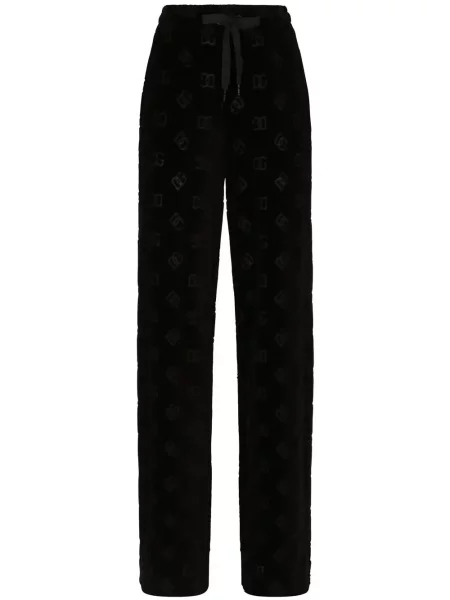 Pantaloni Dolce & Gabbana cu imagine negru