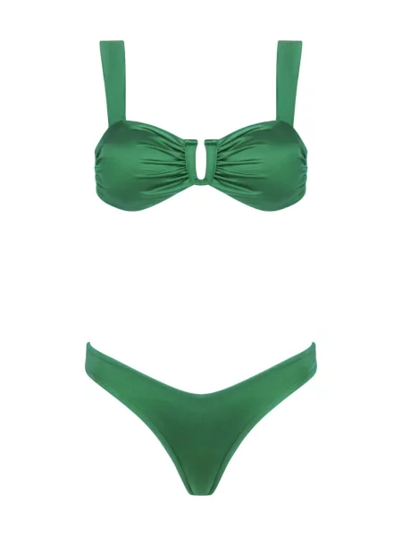 Acuarela Brand Bikiny Royale U Brazilian Bikini Set' zelená