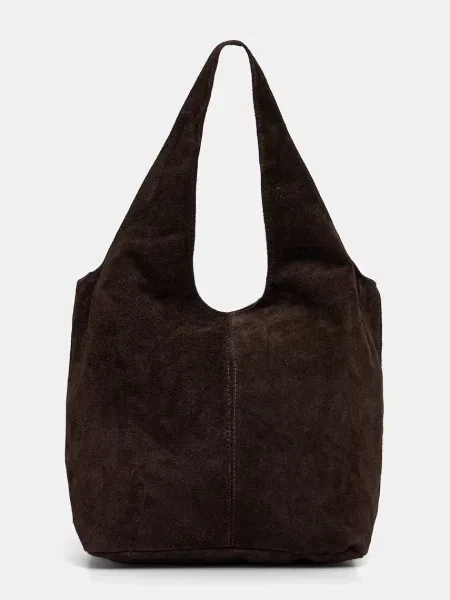 Замшева сумочка Answear.LAB коричневий
