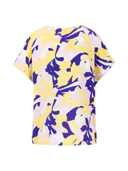 FYNCH-HATTON Blúz sárga / sötétlila / rózsaszín fehér