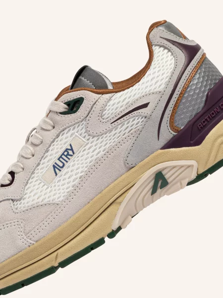 Autry Sneakersy Hyperway Low Ci beige białe