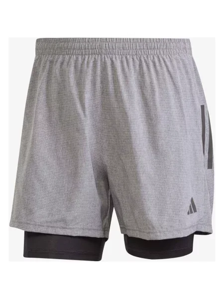 Spodenki adidas Own the Run CLIMACOOL szare XS czarne