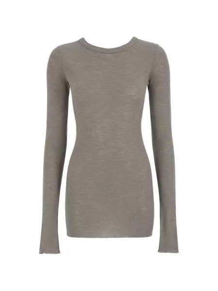 Lung tricou Rick Owens gri