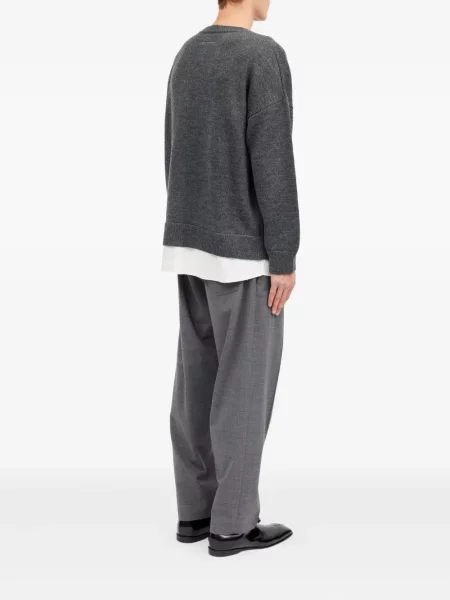 Hanorac crewneck Mm6 Maison Margiela gri