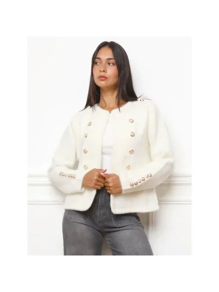 Sacou La Modeuse alb