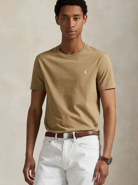 Polo Ralph Lauren Tricou Custom bej