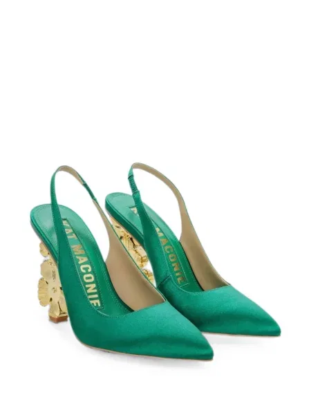Pantofi cu toc Kat Maconie slingback verde