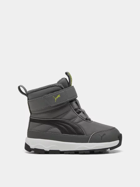 Детские ботинки Puma серые