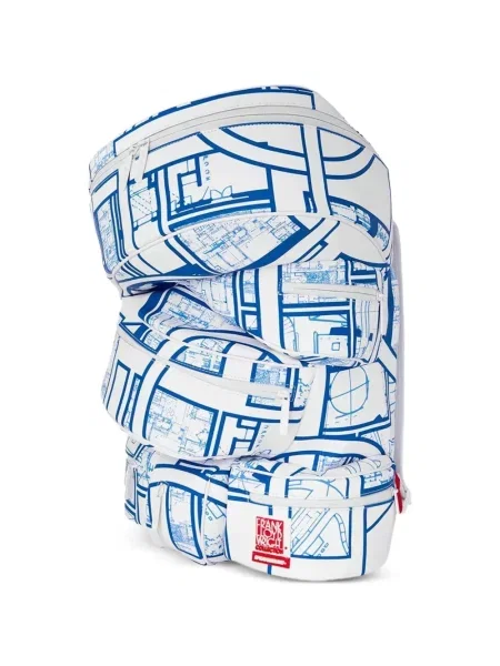 Rucsac Sprayground alb