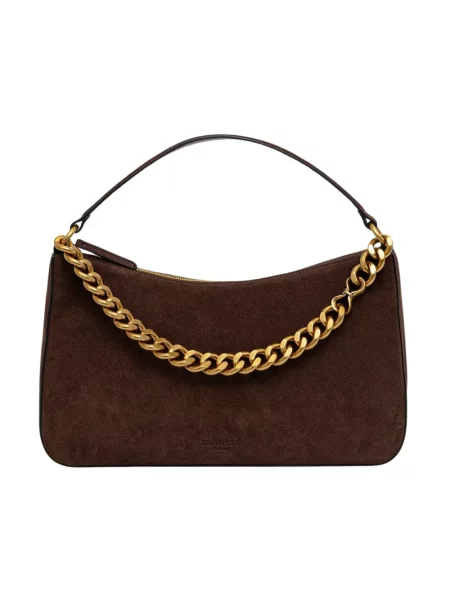 Torebka hobo Twinset brązowa