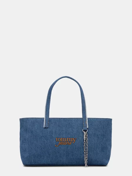 Tommy Jeans geantă de blugi albastru